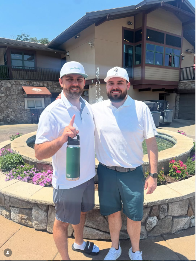 Hole in one celebration