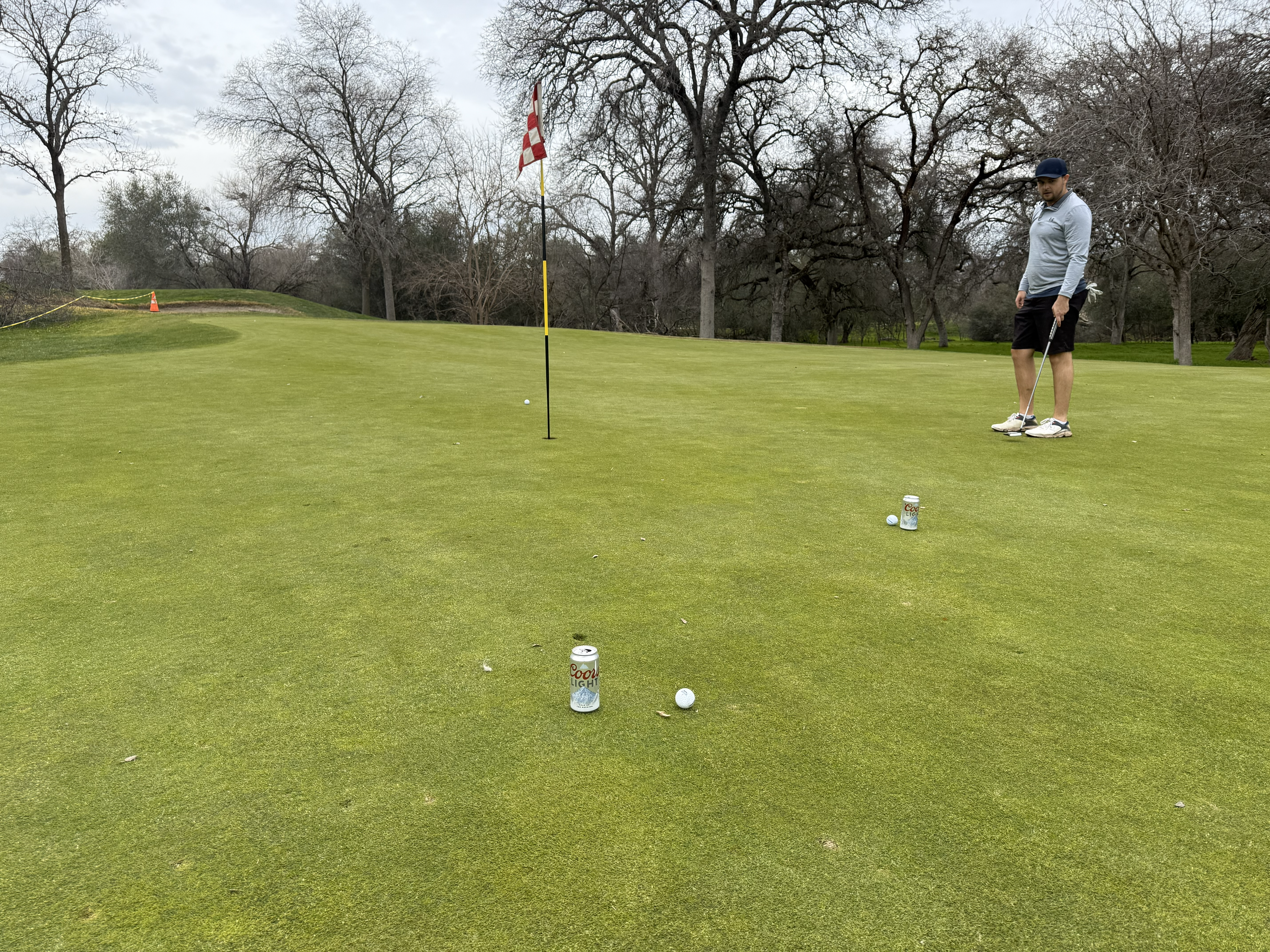 Hole in one celebration